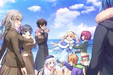 海与雪的青蓝色／海と雪のシアンブル v1.1 恋爱养成LVG下载